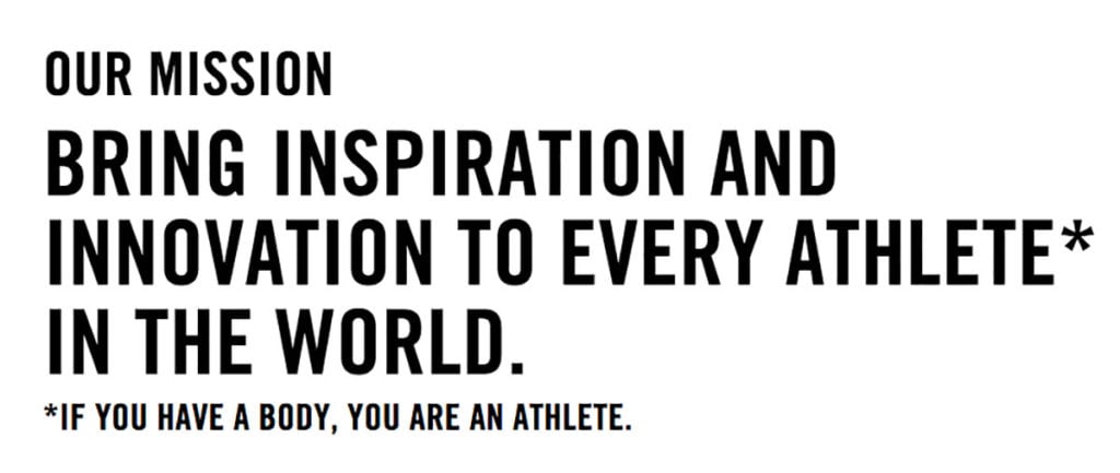Nike Mission Statement