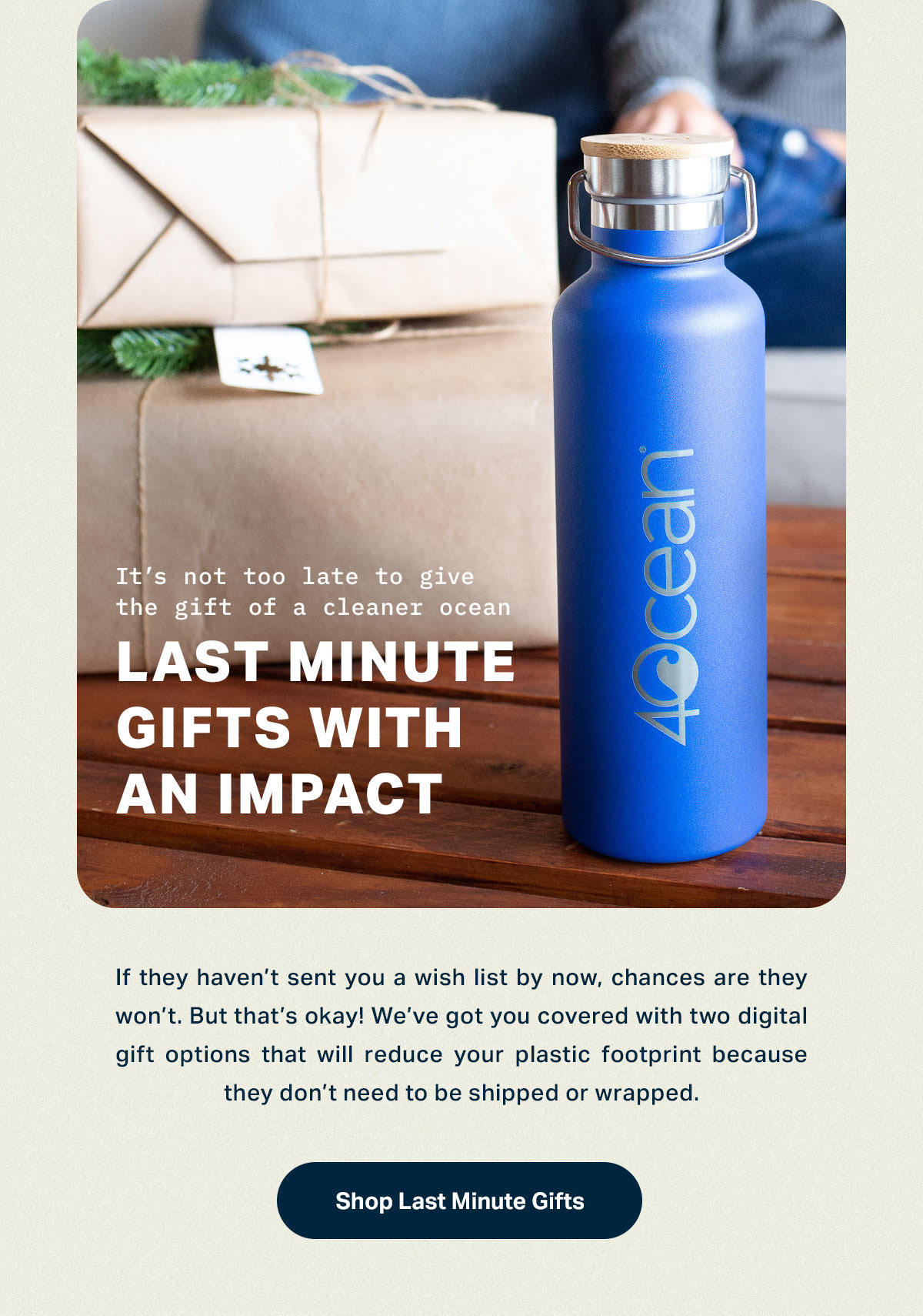 4Ocean Email Example