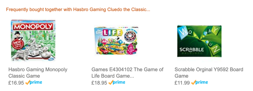 Amazon Cross-Sell Email