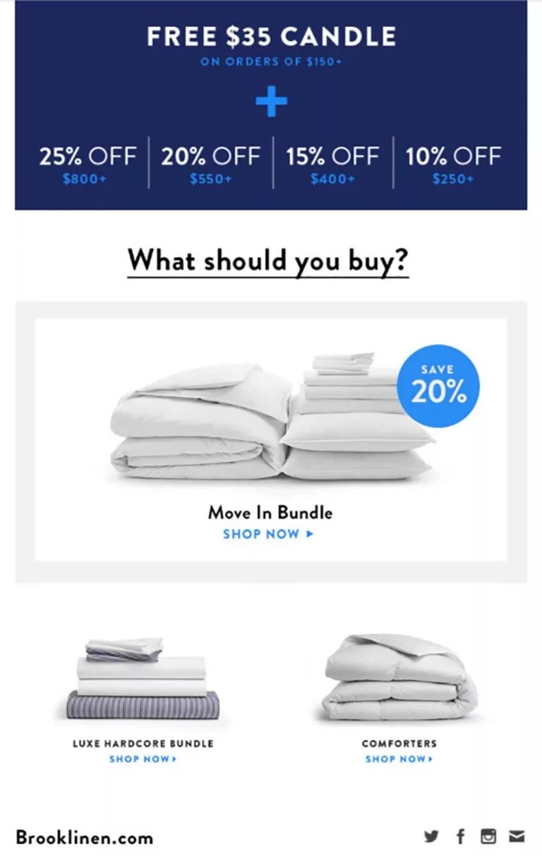 Brooklinen Email Example-1
