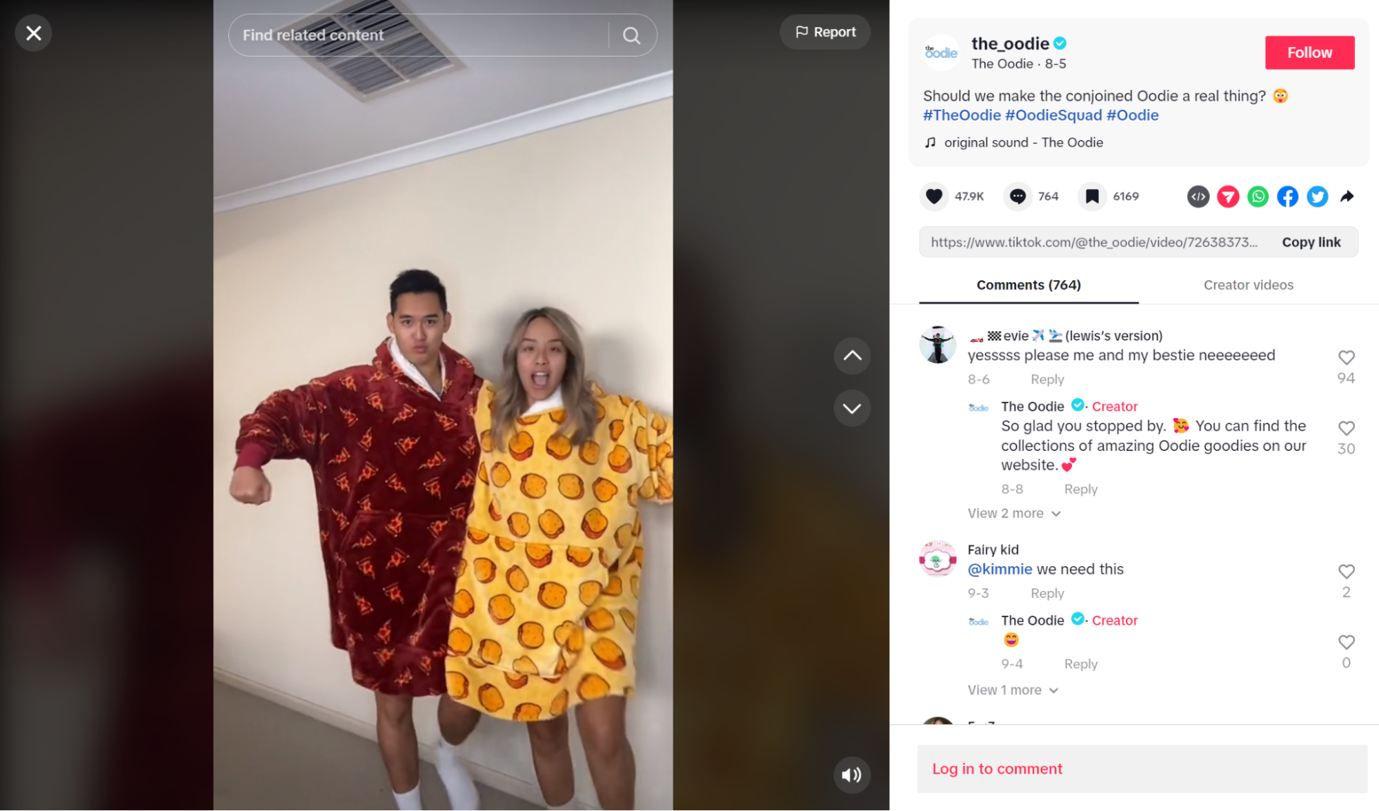 the Oodie social post Amazing Shopify Tips